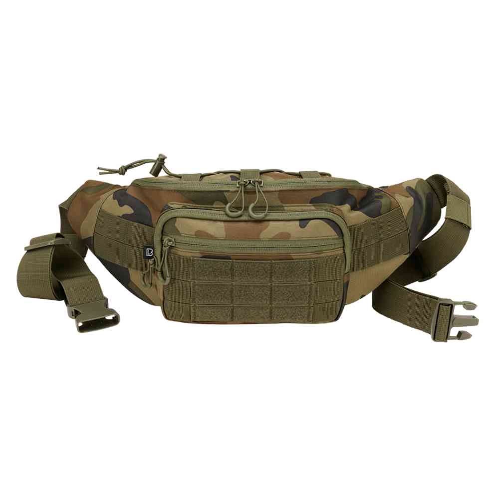 Brandit - Waistbeltbag Molle woodland Gürteltasche - Grün